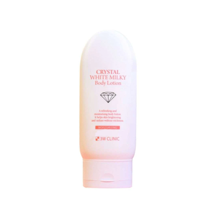 3w Clinic Crystal White Milky Body Lotion 150g